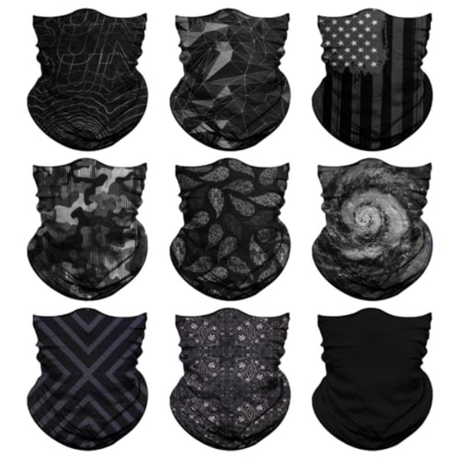 Neck Gaiter for Men Women Head - Neck Gaiter Face Cover reseña y precio