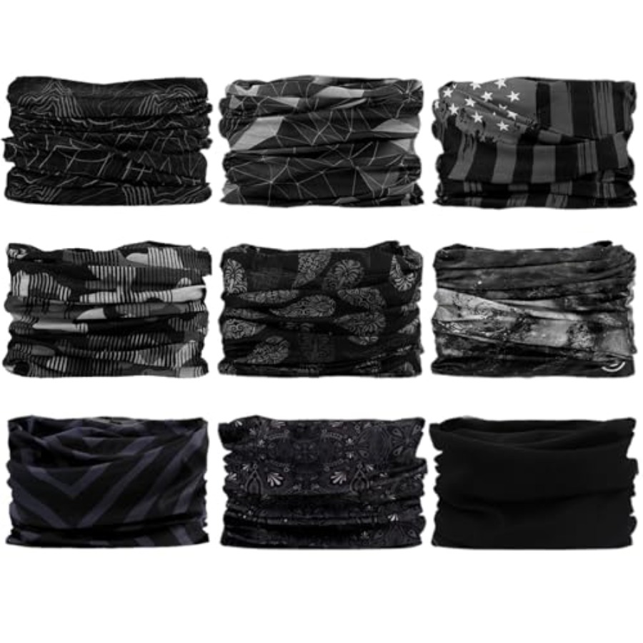 Neck Gaiter for Men Women Head - Neck Gaiter Face Cover reseña y precio