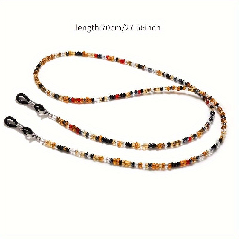 Boho Beaded Glasses Lanyard St - Mask Lanyard Adjustable reseña y precio
