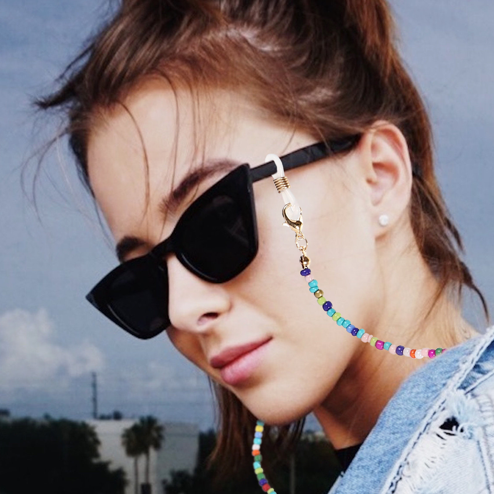 5Pcs Eyeglass Chains for Women - Mask Chain Holder reseña y precio