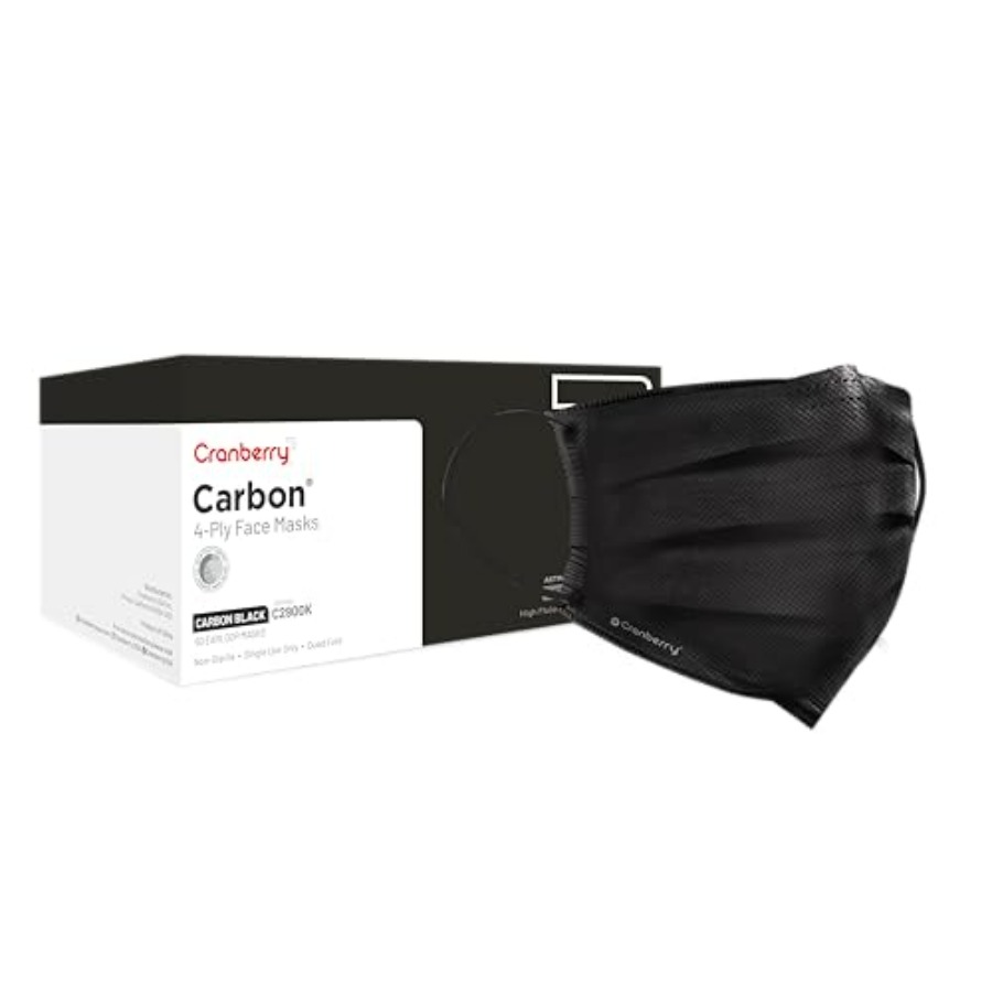 Cranberry USA Carbon Black Fac - Black Face Mask Pack reseña y precio