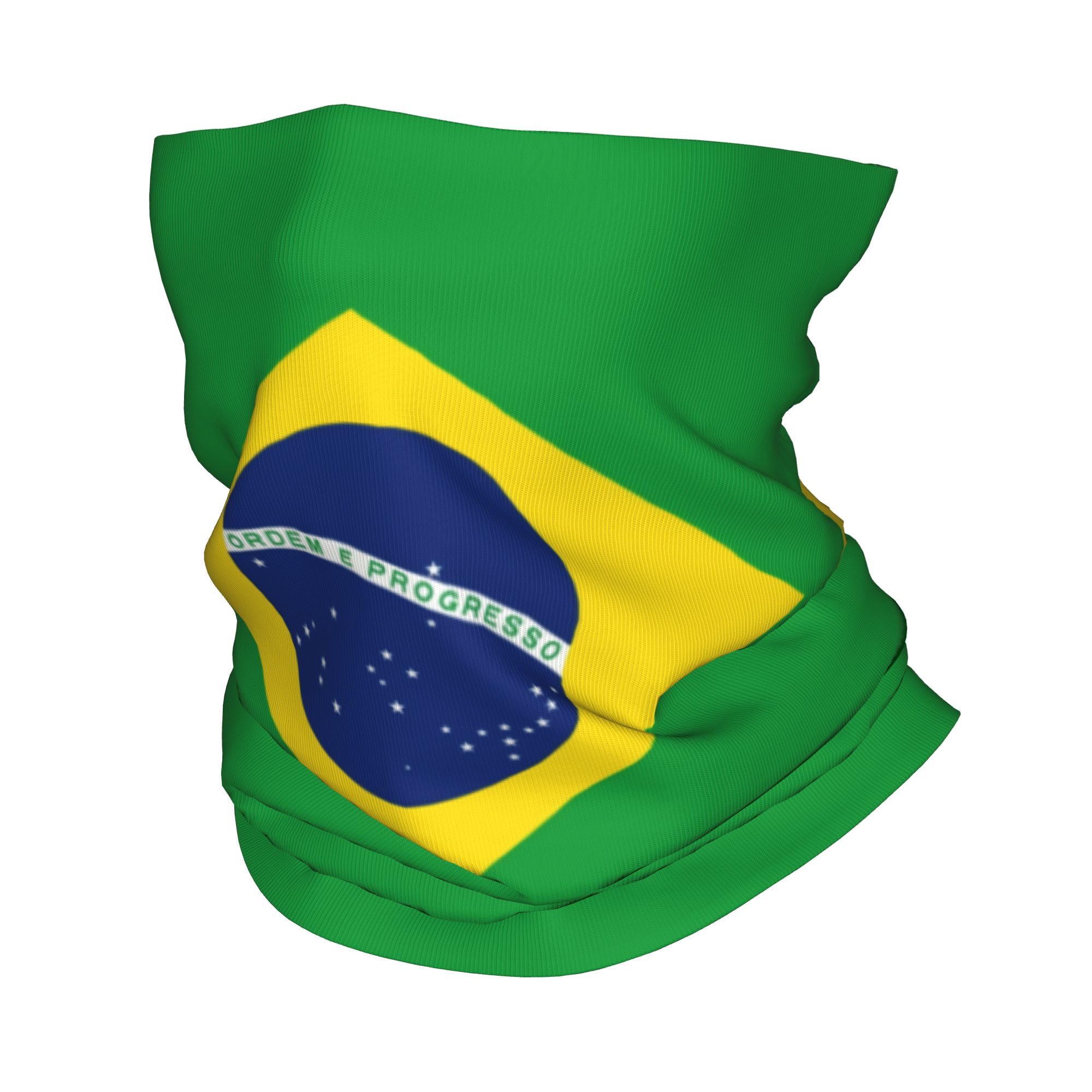 Custom Brazil Flag Bandana Nec - Neck Gaiter Face Cover reseña y precio