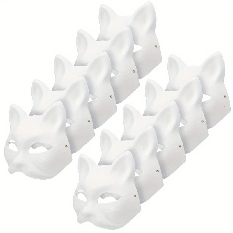 Mask Paper Blank Mask Hallowee - Respirator Half Face reseña y precio