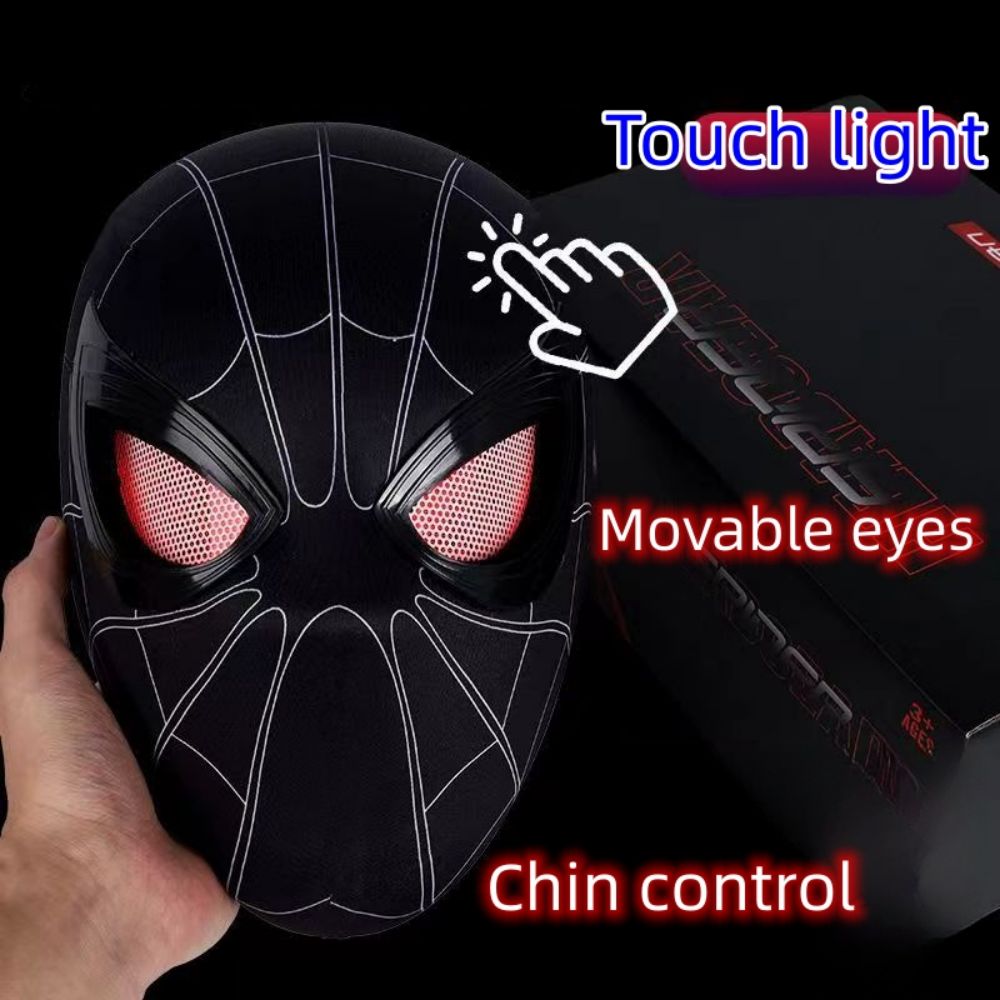 Movie Spidey Mask Eyes Glowing - Kids Face Mask reseña y precio