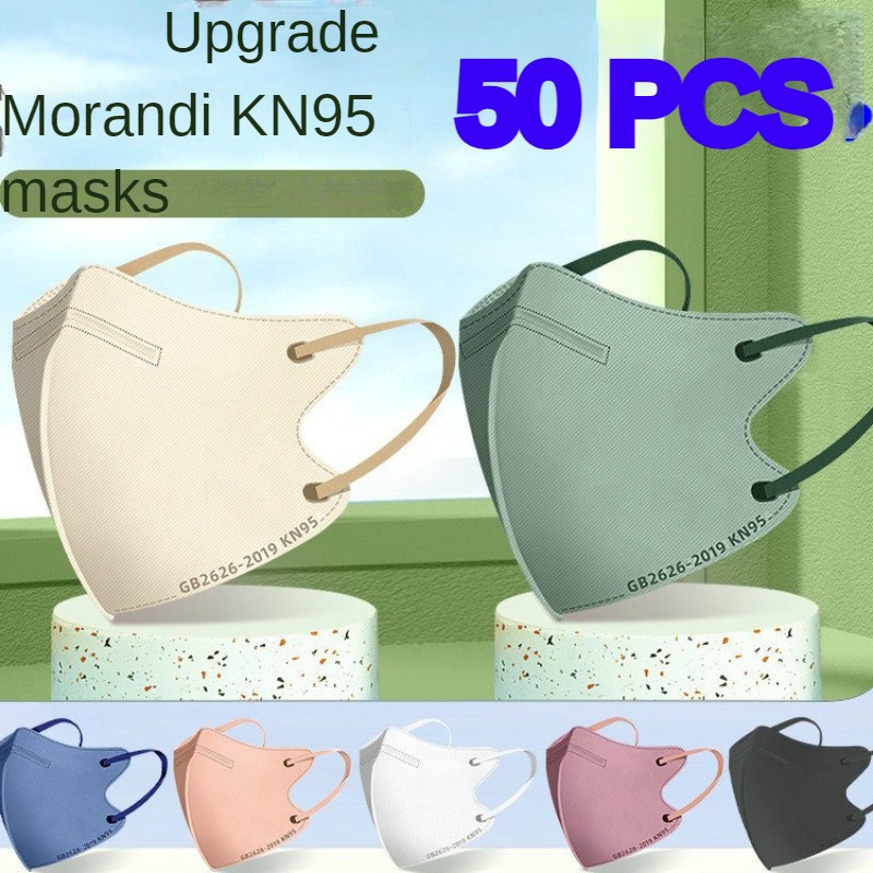KN95 Face mask Morandi Color M - Disposable Surgical Mask reseña y precio