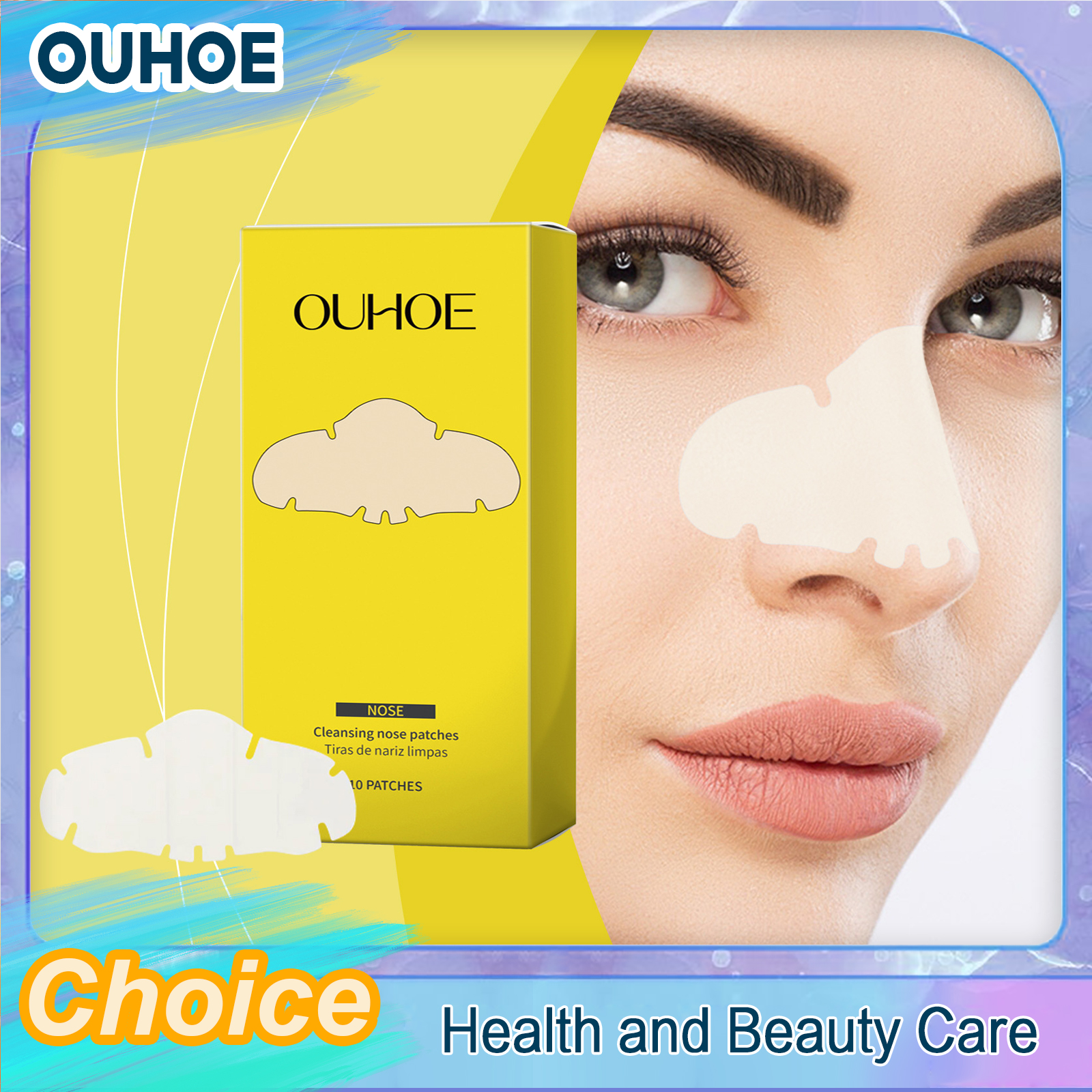 Nose Blackhead Remover Patch C - Black Face Mask Pack reseña y precio