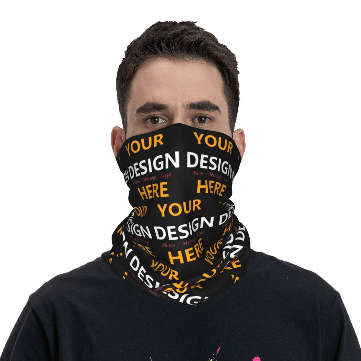 Custom Your Design Here Bandan - Neck Gaiter Face Cover reseña y precio