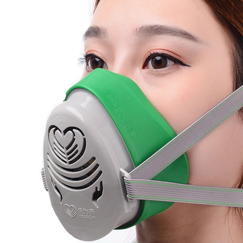 A Reusable Half-mask Filter fo - Dust Mask Construction reseña y precio
