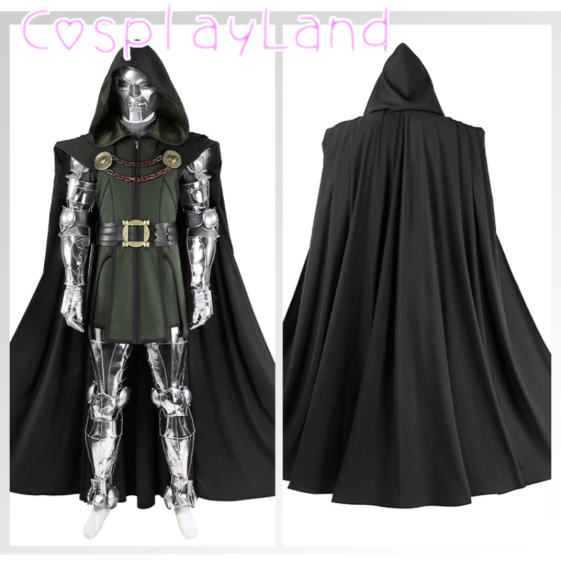 Black Doom Cosplay Costume Adu - Black Face Mask Pack reseña y precio