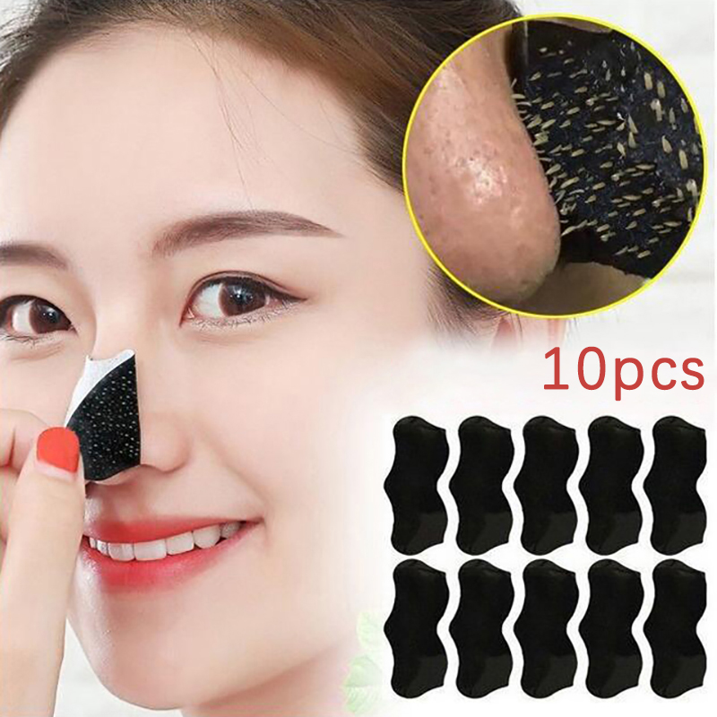 10Pcs Unisex Blackhead Remove  - Black Face Mask Pack reseña y precio