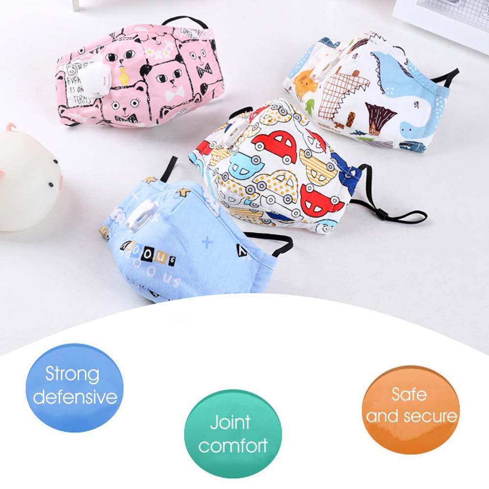 Kids PM2.5 Cotton Mouth Mask w - Anti Pollution Mask reseña y precio