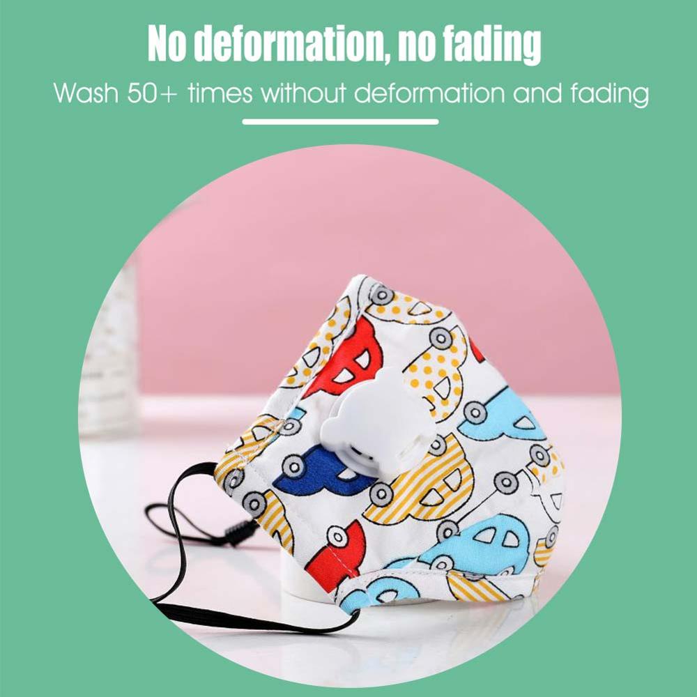 Kids PM2.5 Cotton Mouth Mask w - Anti Pollution Mask reseña y precio