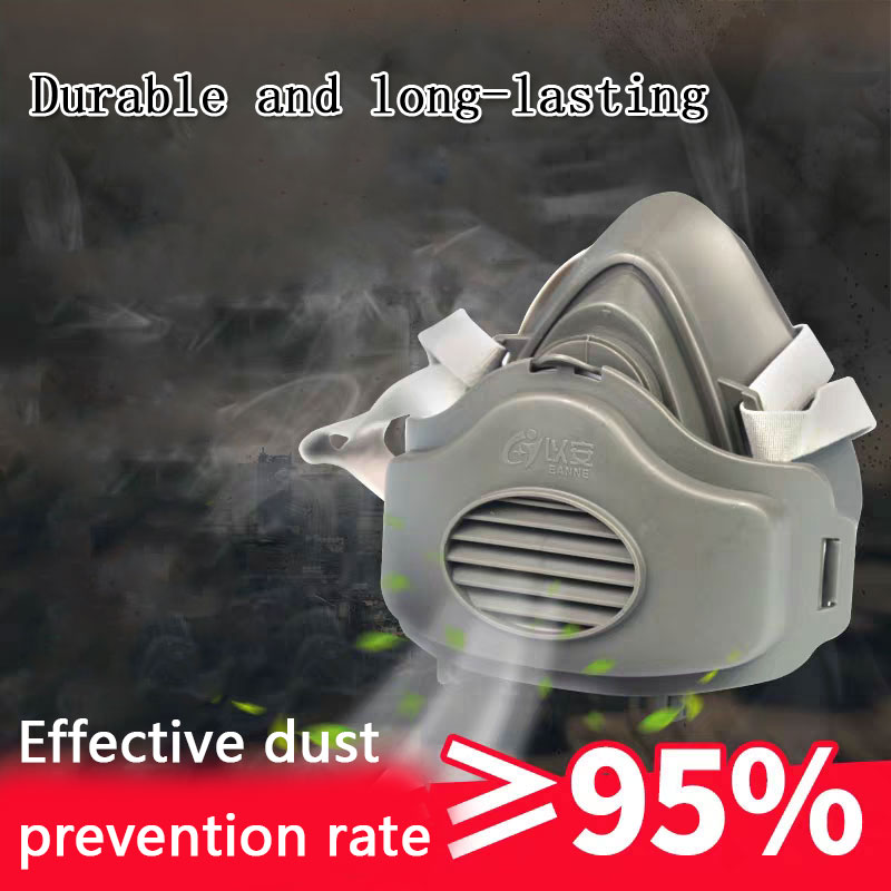 House Clean Work Safety Rubber - Respirator Half Face reseña y precio