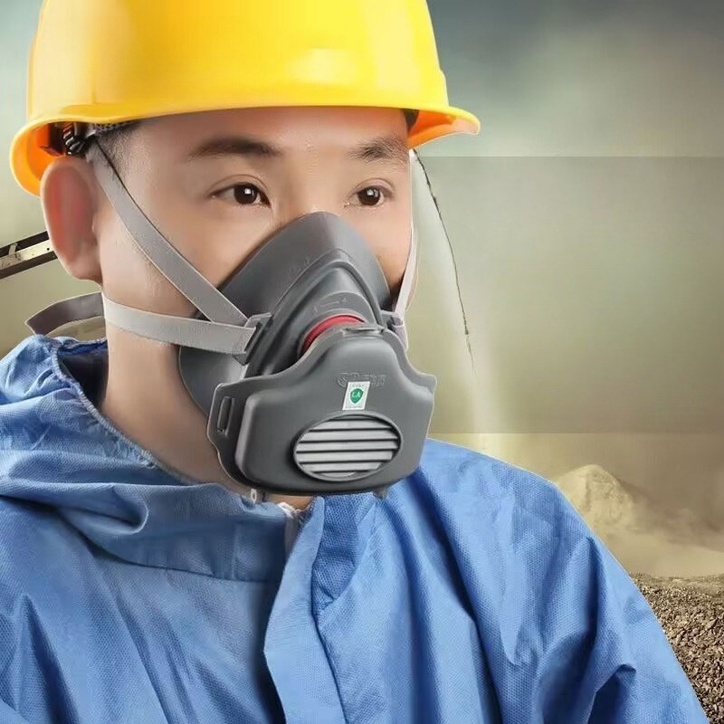 House Clean Work Safety Rubber - Respirator Half Face reseña y precio