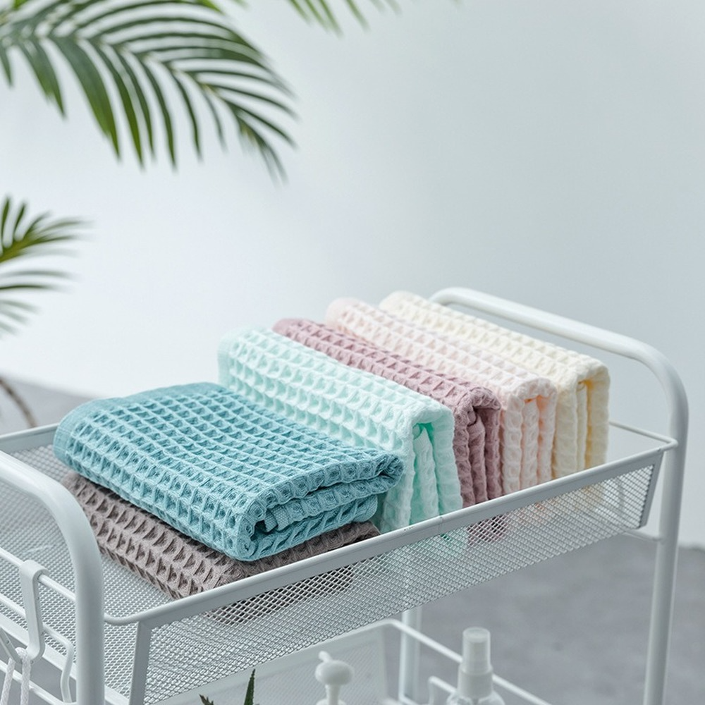 1Pcs Waffle Soft Face Towels f - Cloth Face Mask Washable reseña y precio