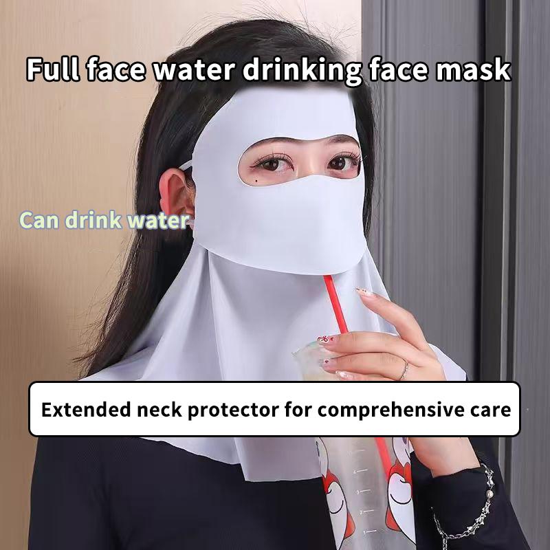 2026 New Fashion Ice Silk Sun  - Sports Mask Breathable reseña y precio