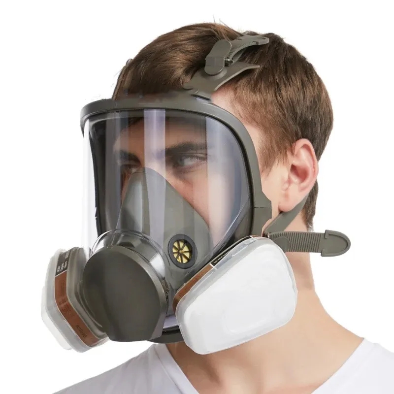 Large Size 6800 Gas Mask Full  - Kn95 Respirator Mask reseña y precio