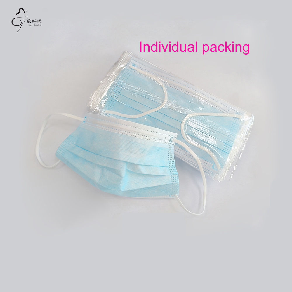 100PCS Blue Big Size Disposabl - Disposable Mask Blue reseña y precio