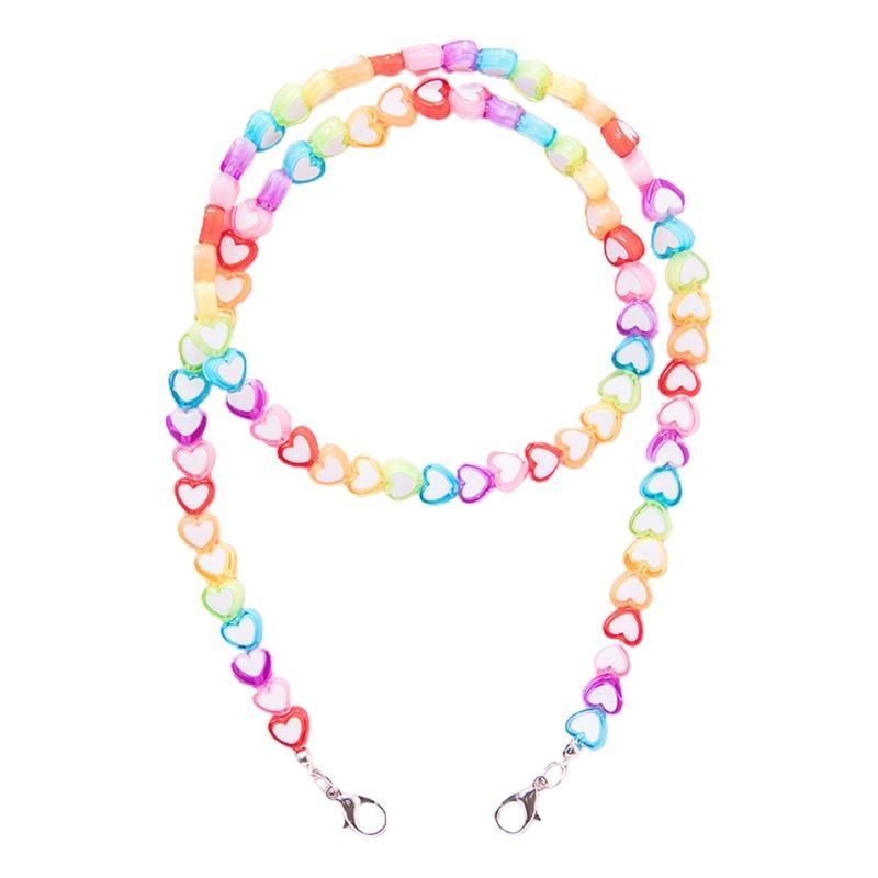 A52E Kids Acrylic Rainbow Colo - Mask Chain Holder reseña y precio