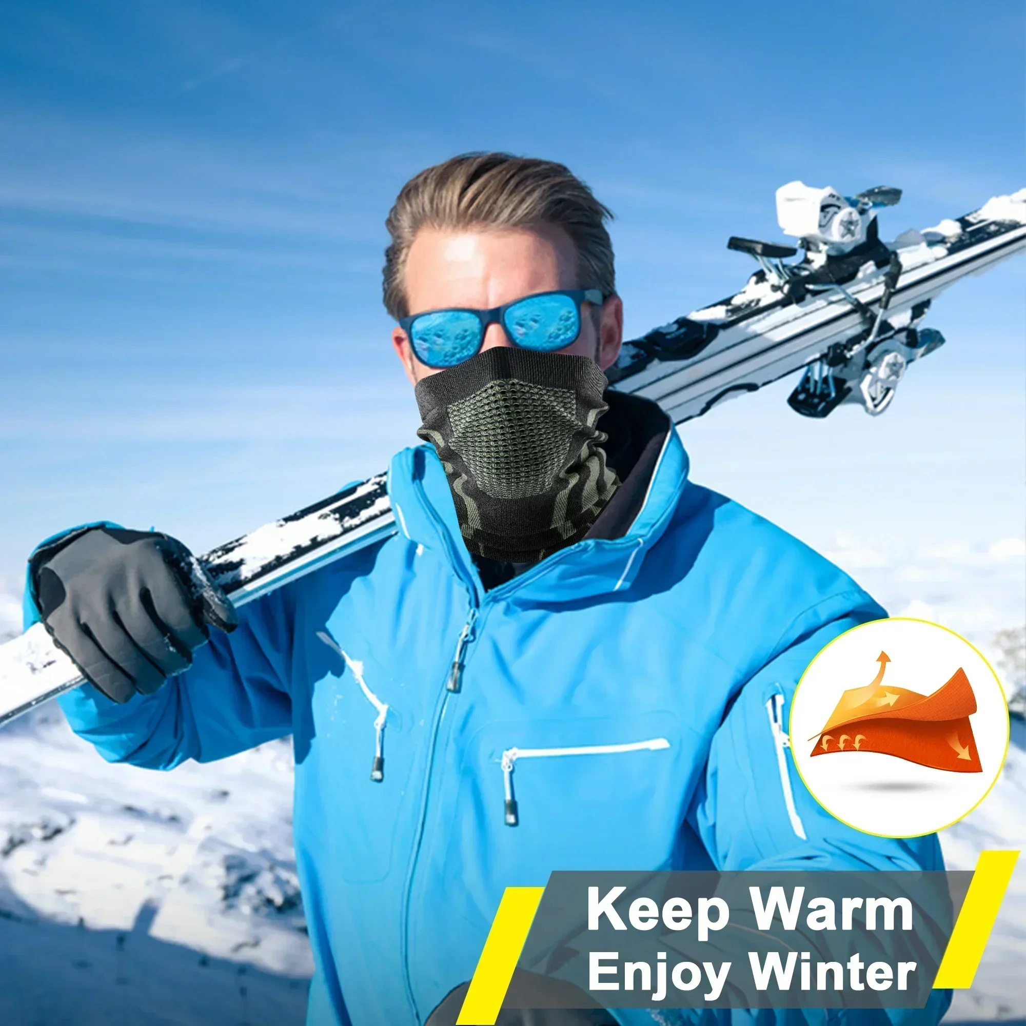 Winter Ring Tube Soft Bandana  - Sports Mask Breathable reseña y precio